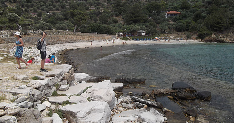 Alyki beach Tasos