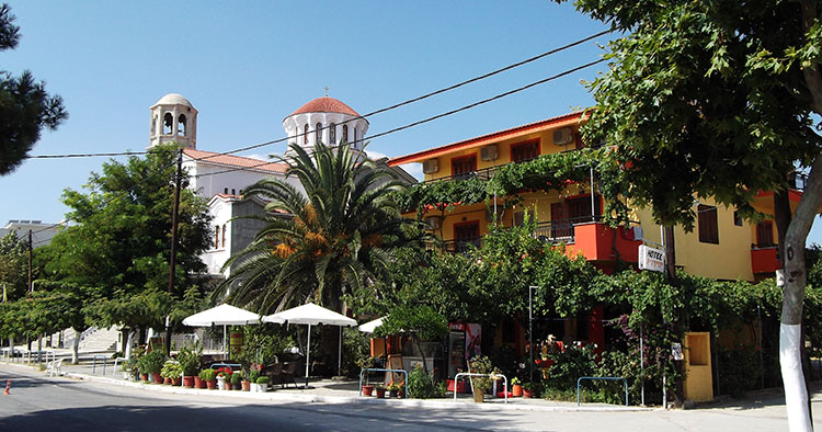 Potos letovalište na Tasosu