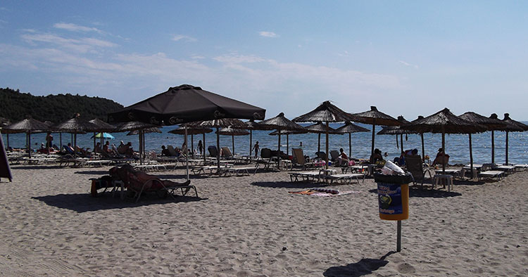 San Antonio Beach plaža Potos Tasos