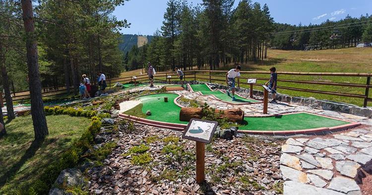 Mini golf na Torniku - vrh Zlatibora