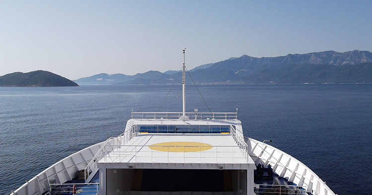 Trajekt do Tasosa - Keramoti - Limenas